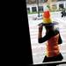 Ann Arbor resident Olivia Eraun, seven, exits Hill Auditorium dressed as a candy corn witch on Sunday. Daniel Brenner I AnnArbor.com